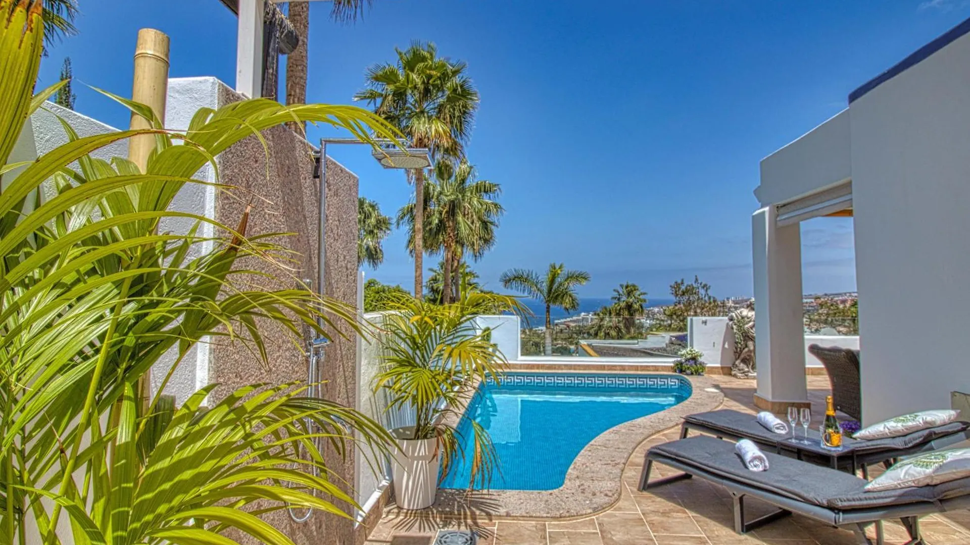 Stella Mare - Ocean View Villa With Private Heated Pool Costa Adeje