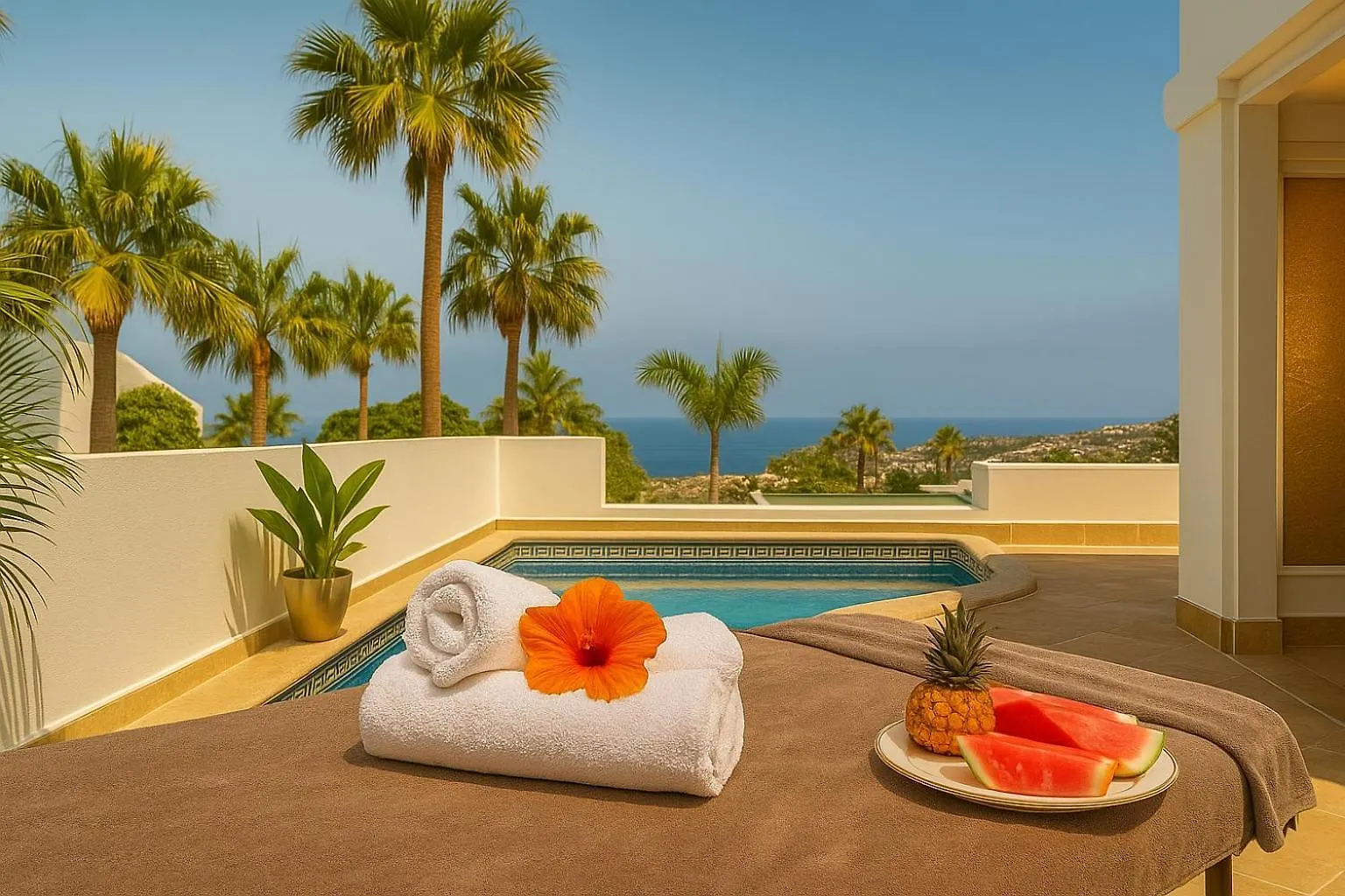 Stella Mare - Ocean View Villa With Private Heated Pool Costa Adeje   Costa Adeje (Tenerife)